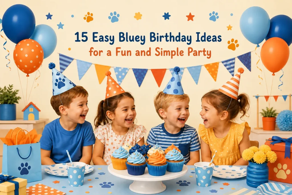 15 Easy Bluey Birthday Ideas for a Fun and Simple Party 15 easy bluey birthday ideas